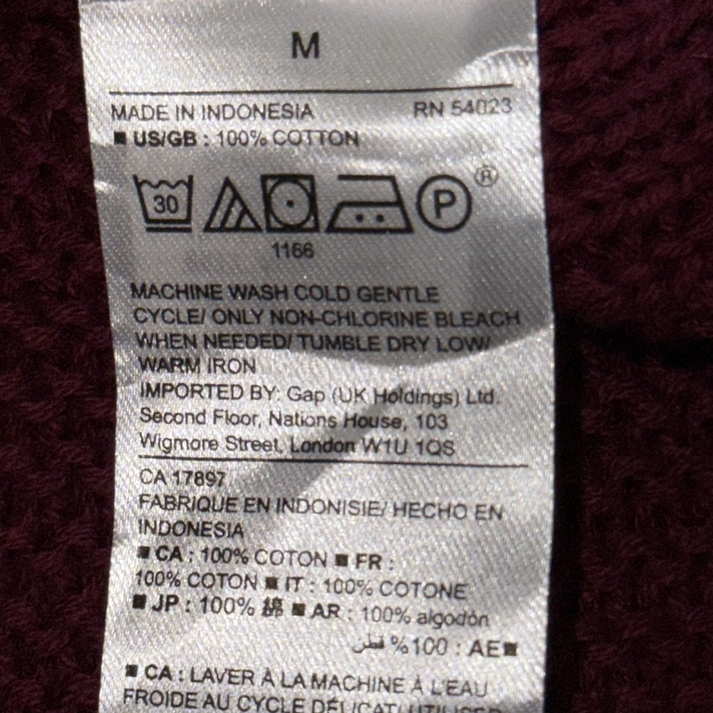 Gap 100% Cotton Knit Tunic Tank/ Mini Dress SZ Medium - Picture 9 of 9